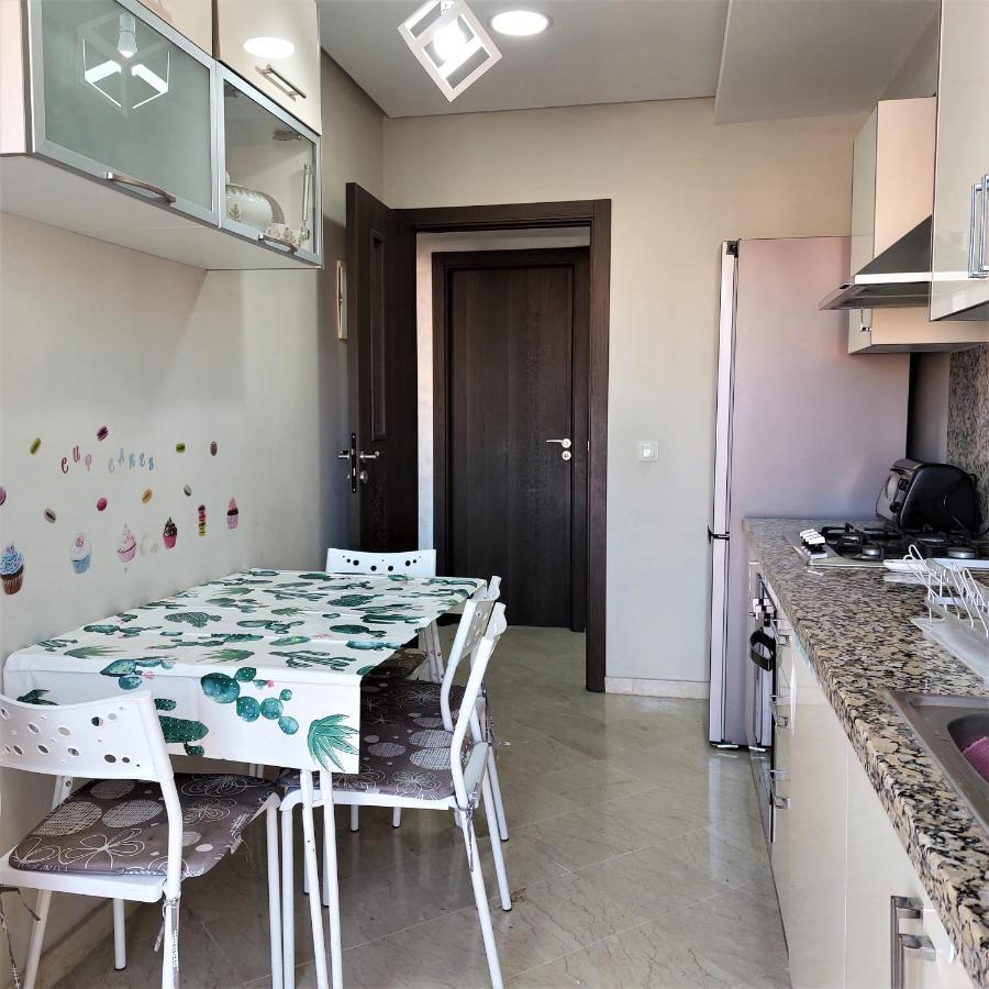 Appartement Pour Familles En Residence Avec Piscine Et Wifi Marakeş Dış mekan fotoğraf