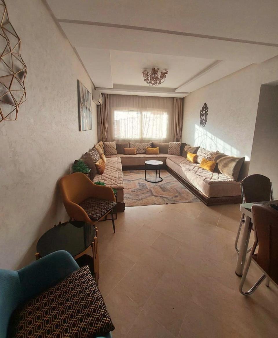 Appartement Pour Familles En Residence Avec Piscine Et Wifi Marakeş Dış mekan fotoğraf